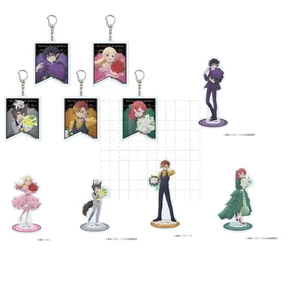 Alne 's Event Log Acrylic Stand Móc Khóa Linrel Emi Anime Hình Standee Móc Khóa Cho Bàn Làm Việc Túi Trang Trí