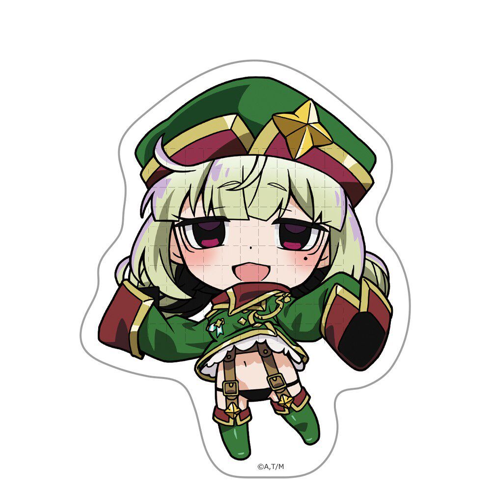 Acrylic Đứng Móc Khóa Gushing Over Magical Girls Haruka / Kaoruko Anime Hình Standee & Chìa Khóa
