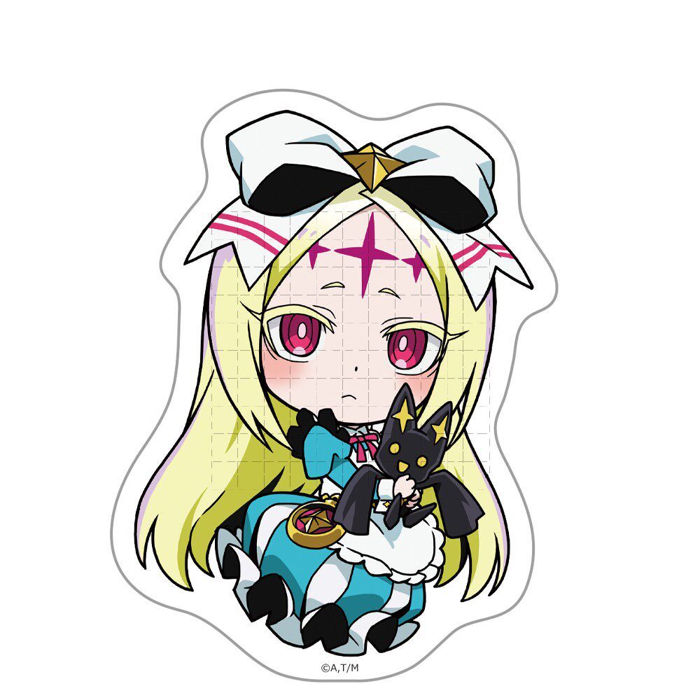 Acrylic Đứng Móc Khóa Gushing Over Magical Girls Haruka / Kaoruko Anime Hình Standee & Chìa Khóa