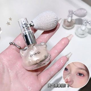 ErshiQi Glitter Highlighter Spray Powder Shimmer Sparkle cho xương đòn cơ thể Mặt Trang điểm lâu trôi Thích hợp cho các bữa tiệc và buổi biểu diễn NO.shanfengaoguangpenfen