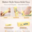 Đồ chơi Squishy Butter Stick, Fidget giác quan phục hồi chậm mềm mại, Đồ chơi bóp giảm căng thẳng cho trẻ em Người lớn, Quà tặng tự kỷ ADHD lo âu
