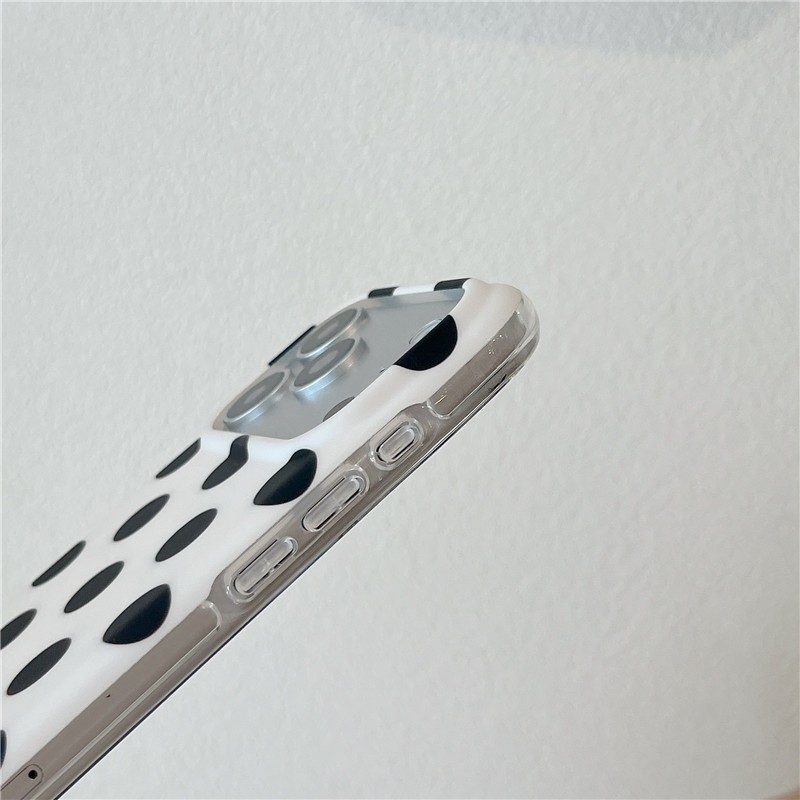IPhone 17 Pro Max Dot họa tiết họa tiết chất liệu TPU xử lý IMD Vỏ điện thoại sạc không dây