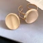 Vòng đeo tay hình tròn quá khổ bằng hợp kim bạc-Tone & Bộ nhẫn có thể điều chỉnh Trang sức tuyên bố tối giản dành cho nữ