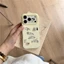 IPhone 17 Pro Max Vỏ điện thoại xử lý IMD họa tiết mèo rỗng