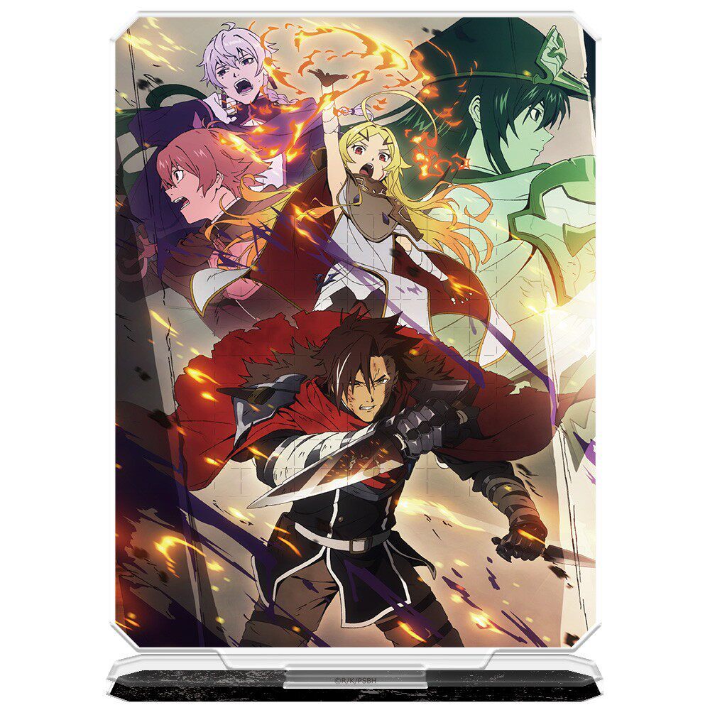 Sentenced to Be a Hero Acrylic Stand – Zylo / Teolitta – Anime Hình Standee để trang trí bàn làm việc & phòng