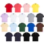 Unisex 18 Màu Cổ Điển Cơ Bản Thêu Logo Áo Sơ Mi Polo Tay Ngắn