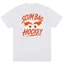 Scud Khúc Côn Cầu Họa Tiết Vui Nhộn In Hình Trung Lập Thời Trang Đường Phố Áo Thun Cotton Top