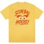 Scud Khúc Côn Cầu Họa Tiết Vui Nhộn In Hình Trung Lập Thời Trang Đường Phố Áo Thun Cotton Top