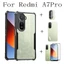 Ốp điện thoại chống sốc 4 trong 1 Redmi A7Pro cho Redmi A7 A5 A4 A3 Kính cường lực + Phim ống kính + Bộ vỏ phim mặt sau