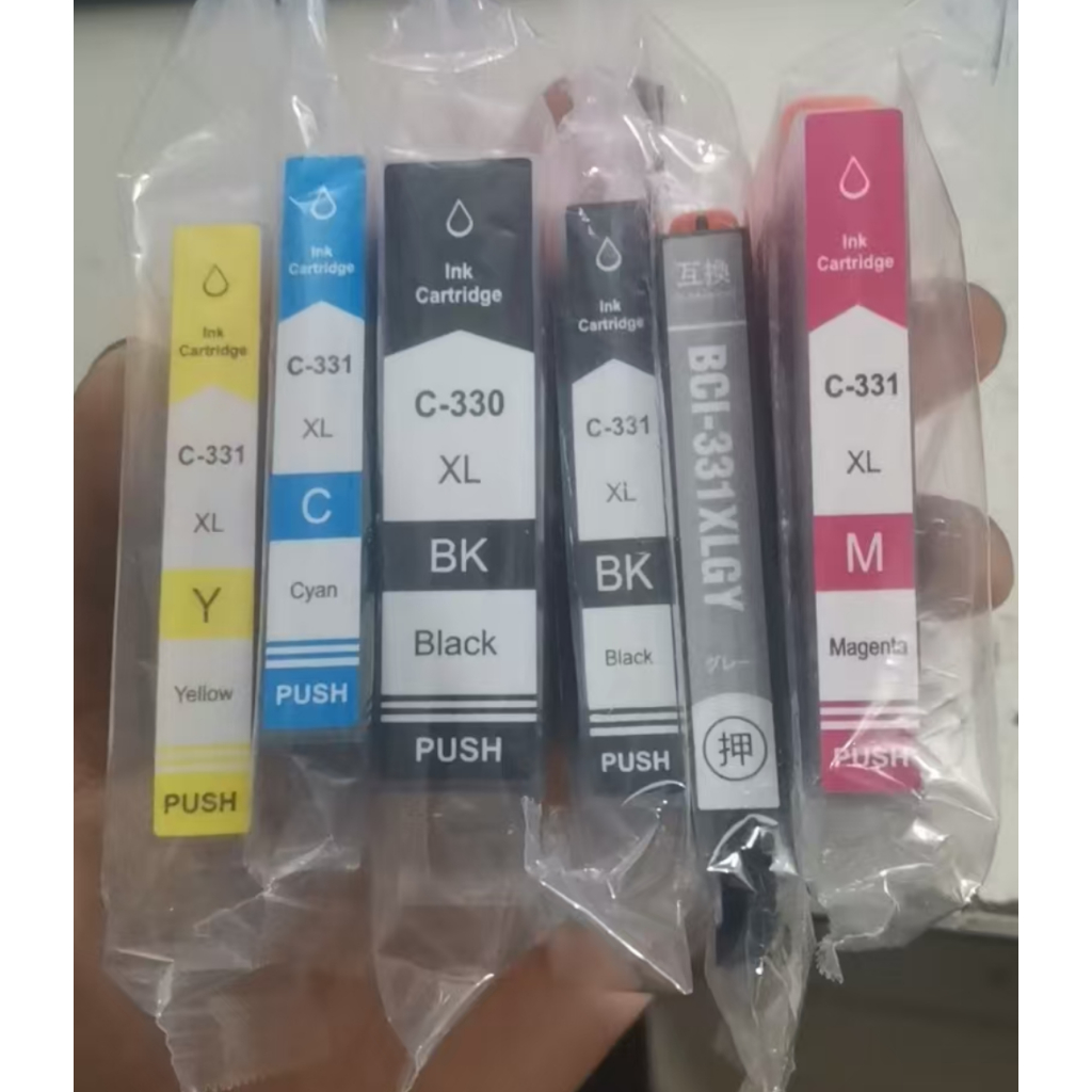 1 Bộ / Thích Hợp Cho CANON BCI-330 PGBK BCI-331 Hộp Mực CANON TS8530 Hộp Mực Máy In
