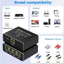 ECILY 1 đến 2 / 3 / 4 Cổng 1000Mbps Công tắc mạng Gigabit Ethernet Cổng mạng RJ45 Công tắc kết nối cáp mạng Bộ chia mạng Bộ mở rộng cáp