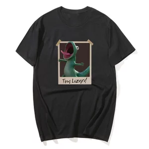Đồ Họa In Hình Thằn Lằn Ngộ nghĩnh Meme Thằn Lằn Thằn Lằn Phim Phễu Áo Cho Nam Nữ 100% Cotton Áo Thun Tay Ngắn