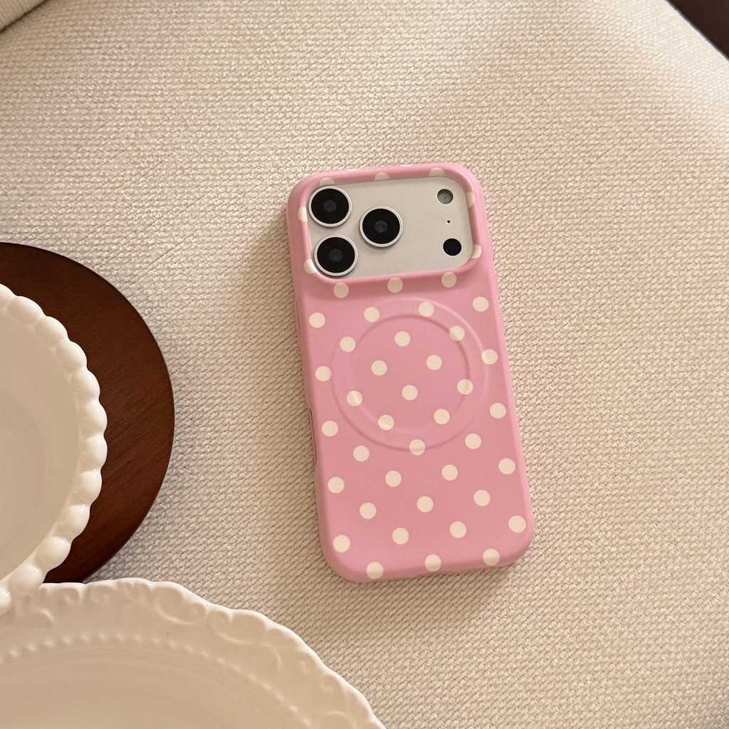 Ốp điện thoại xử lý IMD cho iphone 17 Pro max Dot pattern