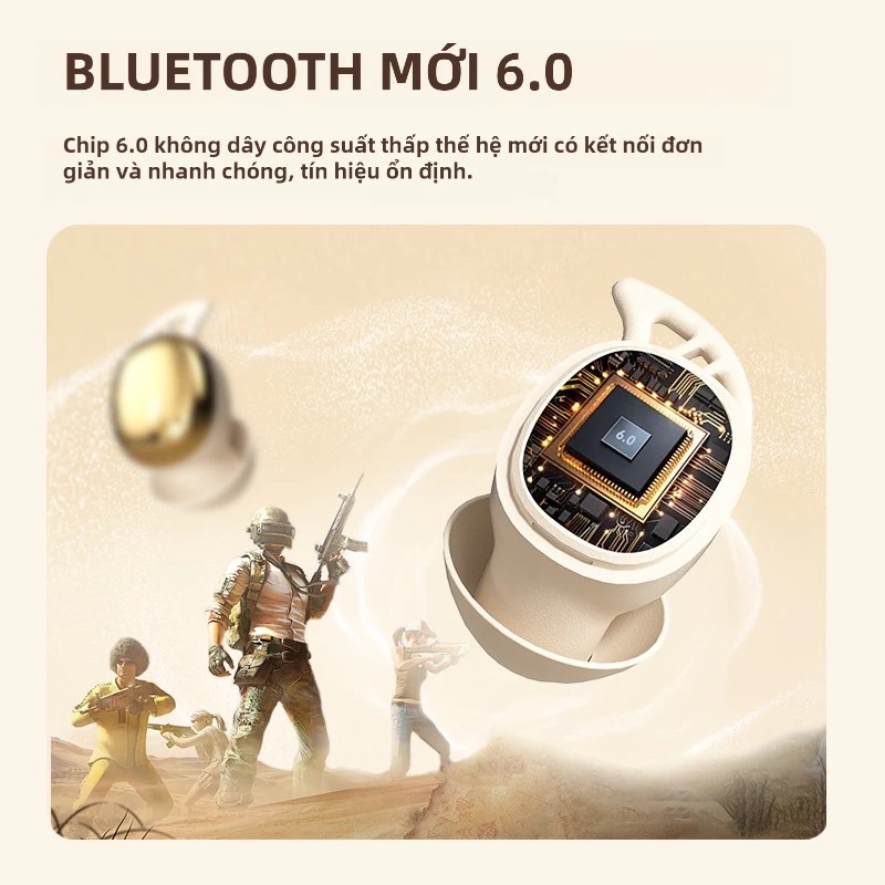 Tai Nghe Bluetooth Không Dây S13 V6.0 Với Máy Mát Xa Rung Mặt Chức Năng Massage 3 Cấp Điều Khiển Cảm Ứng Type-C Sạc Nhanh Du Lịch Làm Đẹp Quà Tặng
