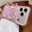 Nút AI / Ốp lưng cứng chấm bi nhỏ hình địa ngục tương thích cho iPhone 14 pro max 15 pro max 16 pro max 17pro max