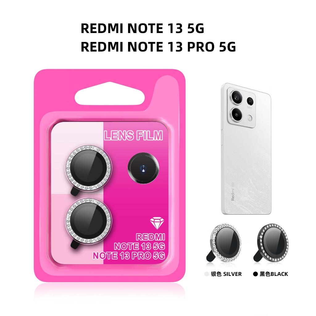 2 Gói phim bảo vệ ống kính Redmi Note kim loại đá lấp lánh rực rỡ | Định vị cho Note15Pro+/15Pro 5G Note14Pro 4G 13Pro+