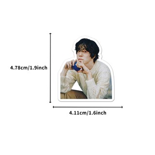 Bộ 50 Kpop Hàn Quốc Bé Trai Nhóm ATEEZ Dán Điện Thoại DIY Cốc Nước Chống Nước Miếng Dán Quạt Quà Tặng
