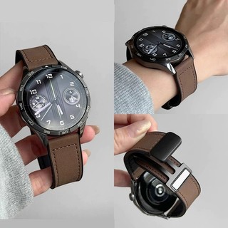 Dành cho Realme Watch 5 / 4 / 3 / 2 / S Pro Dây đeo đồng hồ từ tính bằng da, nhiều màu, không thấm nước, thời trang cho thể thao và kinh doanh, REALME GT, Mini, T1