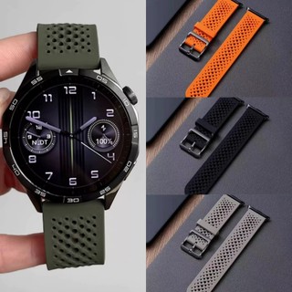 Dành cho Realme Watch 5 / 4 / 3 / 2 / S Pro Dây đeo đồng hồ silicon thoáng khí, nhẹ, chống thấm nước, thời trang cho thể thao và kinh doanh