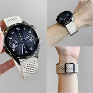 Dành cho Realme Watch 5 / 4 / 3 / 2 / S Pro Dây đeo đồng hồ silicon thoáng khí, nhẹ, chống thấm nước, thời trang cho thể thao và kinh doanh
