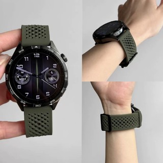 Dành cho Realme Watch 5 / 4 / 3 / 2 / S Pro Dây đeo đồng hồ silicon thoáng khí, nhẹ, chống thấm nước, thời trang cho thể thao và kinh doanh