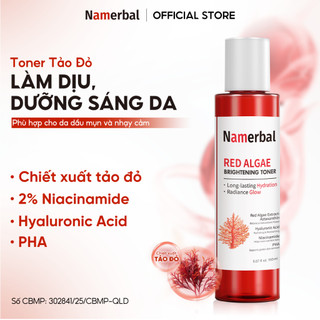 [LIVE] Toner Dịu Da, Cân Bằng Dầu Nhờn, Sáng Da Namebal Axit Hyaluronic + PHA + Niacinamide + Astaxanthin