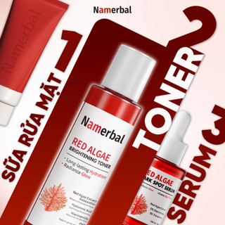 [LIVE] Toner Dịu Da, Cân Bằng Dầu Nhờn, Sáng Da Namebal Axit Hyaluronic + PHA + Niacinamide + Astaxanthin