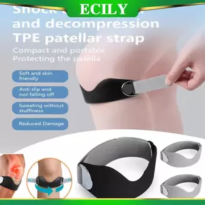 ECILY Đệm Áp Lực Miếng Lót Đầu Gối Patella Dây Đeo Thể Thao Có Thể Điều Chỉnh Quấn Đầu Gối Mềm Áp Lực Patella Hỗ Trợ Nhảy Đầu Gối Ngày Lễ Quà Tặng