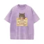 Sẽ Thương Mại Con Người Cho Cá Ngừ Mèo Vui Meme Áo nam Nữ Vintage Áo Mùa Hè Rửa Vintage Ngắn Tay Cotton Thời Trang Áo Thun