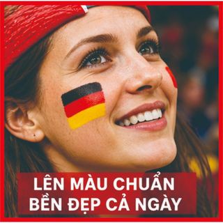 Màu vẽ mặt World Cup 3/6 màu kem, cổ vũ bóng đá, trang điểm thân thiện môi trường, an toàn không độc hại, dễ rửa