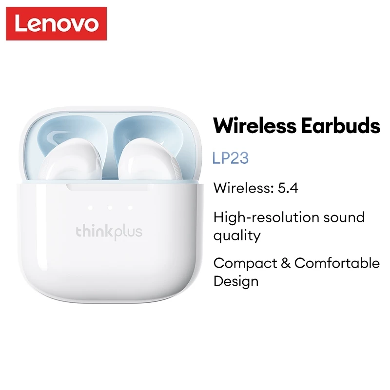 Lenovo LP23 - hộp và tai nghe