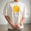 Áo thun ngắn tay in họa tiết "chưa hoàn thiện" cổ điển Unisex