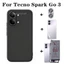 Ốp Điện Thoại Chống Rơi 4in1 ForTecno Spark Go 3 2 1 1S GO GO2025 2024 Vỏ Điện Thoại Silicon Mềm + Phim Bảo Vệ Quyền Riêng Tư Gốm Sứ + Phim Ống Kính + Bộ Phim Mặt Sau