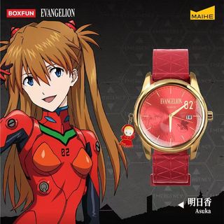ZW [Chính hãng] Maihe EVA Neon Genesis Evangelion Kế hoạch hoàn thành thời gian Dòng Đồng hồ đeo tay Hộp bí ẩn Đồ chơi hợp thời trang Bộ sưu tập ngoại vi