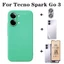 4in1 Tecno Spark Go 3 Ốp Điện Thoại Chống Sốc Silicon Mềm Cho Tecno Spark Go3 Go2 Go1 1S Go2025 2024 Phim Gốm Bảo Vệ Toàn Diện Màn Hình Và Phim Ống Kính Và Phim Mặt Sau