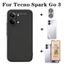 4in1 Tecno Spark Go 3 Ốp Điện Thoại Chống Sốc Silicon Mềm Cho Tecno Spark Go3 Go2 Go1 1S Go2025 2024 Phim Gốm Bảo Vệ Toàn Diện Màn Hình Và Phim Ống Kính Và Phim Mặt Sau
