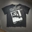 V. V. Arquitectura Graphic Oversized Boxy Tay Ngắn Tee Vintage Đen
