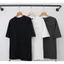 Áo thun ngắn tay màu trơn Unisex Oversize Fit màu đen, trắng và xám