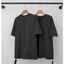 Áo thun ngắn tay màu trơn Unisex Oversize Fit màu đen, trắng và xám