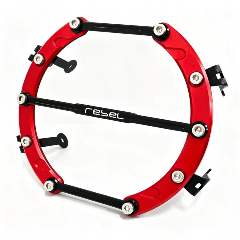 Dành Cho Xe HONDA REBEL 250 300 500 1100 CM X 250 300 500 1100 2017-2025 2026-now Xe Máy cnc Đèn Pha Bảo Vệ Bao Trang Trí Hợp Thời Trang