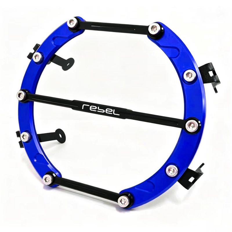 Dành Cho Xe HONDA REBEL 250 300 500 1100 CM X 250 300 500 1100 2017-2025 2026-now Xe Máy cnc Đèn Pha Bảo Vệ Bao Trang Trí Hợp Thời Trang