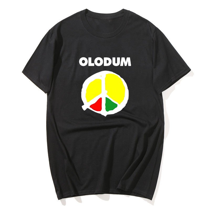Michael Jackson Tay Ngắn Hòa Bình Và Tình Yêu Chống Chiến Tranh OLODUM Nhạc Rock Nam Trẻ Em Người Lớn Cha Mẹ Con Áo Thun Cotton