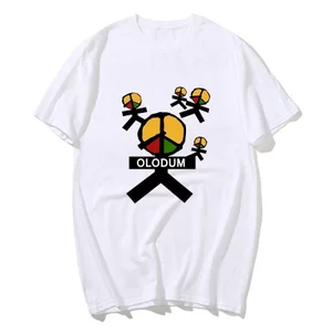 Retro Áo Nam Nữ In Hình Đồ Họa Áo Chống Chiến Tranh Michael Jackson MJ OLODUM Áo Mùa Hè S-3XL Áo Ropa Hombre