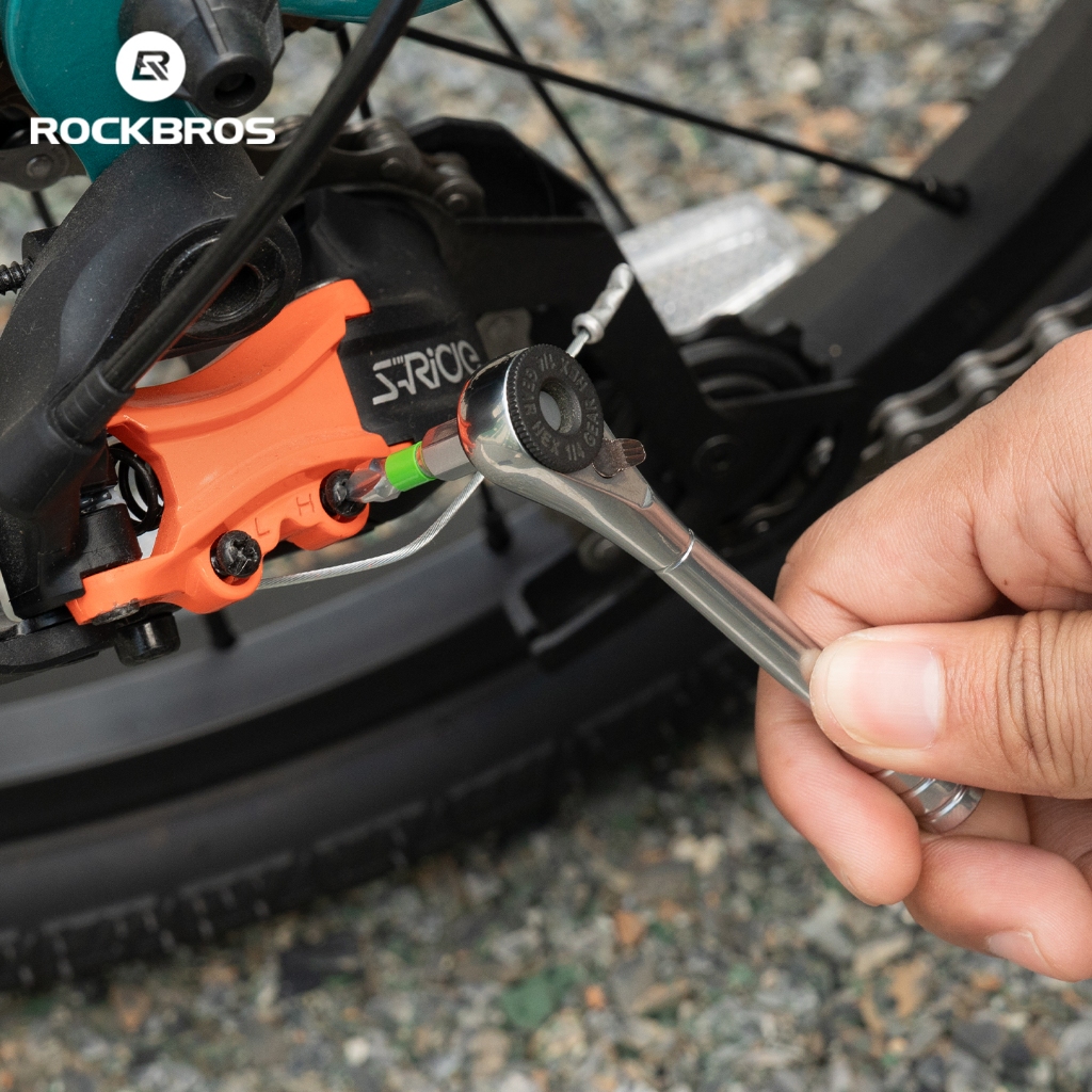 ROCKBROS Bộ Công Cụ Sửa Chữa Xe Đạp Lục Giác Phím Nói Cờ Lê Tua Vít Bộ Dụng Cụ Đa Năng Bộ MTB Bảo Trì Xe Đạp Đường Bộ