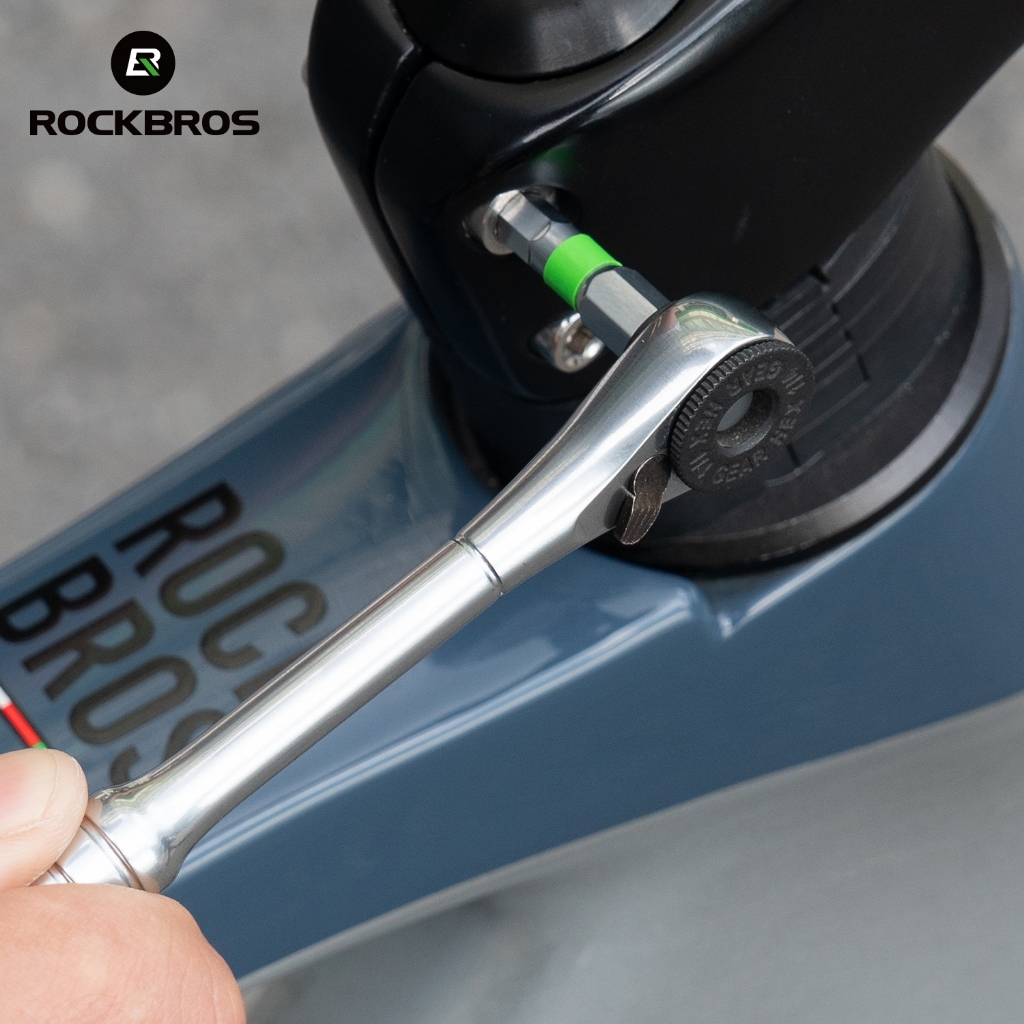 ROCKBROS Bộ Công Cụ Sửa Chữa Xe Đạp Lục Giác Phím Nói Cờ Lê Tua Vít Bộ Dụng Cụ Đa Năng Bộ MTB Bảo Trì Xe Đạp Đường Bộ