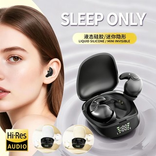 Tai nghe Bluetooth 6.0 không dây chống nước Tai nghe Mini Cuộc gọi không đau Khử tiếng ồn Tai nghe mỏng Phù hợp cho giấc ngủ / thể thao