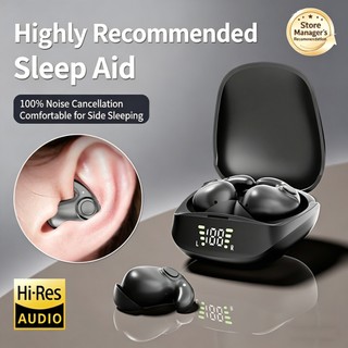 Tai nghe Bluetooth 6.0 không dây chống nước Tai nghe Mini Cuộc gọi không đau Khử tiếng ồn Tai nghe mỏng Phù hợp cho giấc ngủ / thể thao