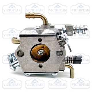Bộ chế hòa khí tự động có khuỷu tay bằng đồng cho cưa xích xăng Trung Quốc 45cc 52cc 58cc