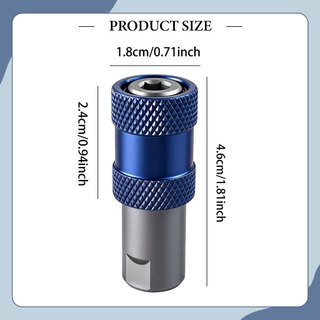 Giá đỡ bit đa năng cho bộ tuốc nơ vít Thép đính kèm chuyển đổi chuôi lục giác cho đầu khoan và ổ cắm bước