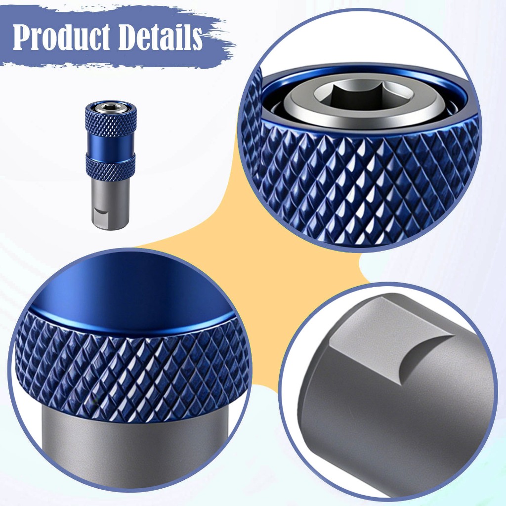 Bộ chuyển đổi mũi tuốc nơ vít Miulika, Giá đỡ bit thay đổi nhanh, Công cụ mở rộng nhỏ gọn và đa năng để xây dựng